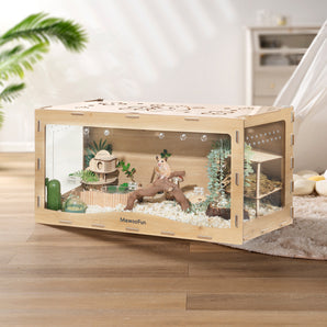 Wooden Hamster Cage