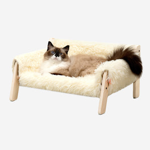 Elevated Wooden Cat & Dog Couch