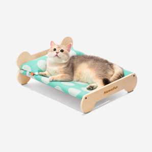 Bone Cooling Wooden Cat & Dog Bed