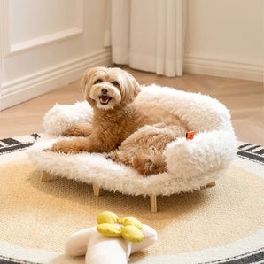 Minimalist Wooden Cat & Dog Elevated Couch